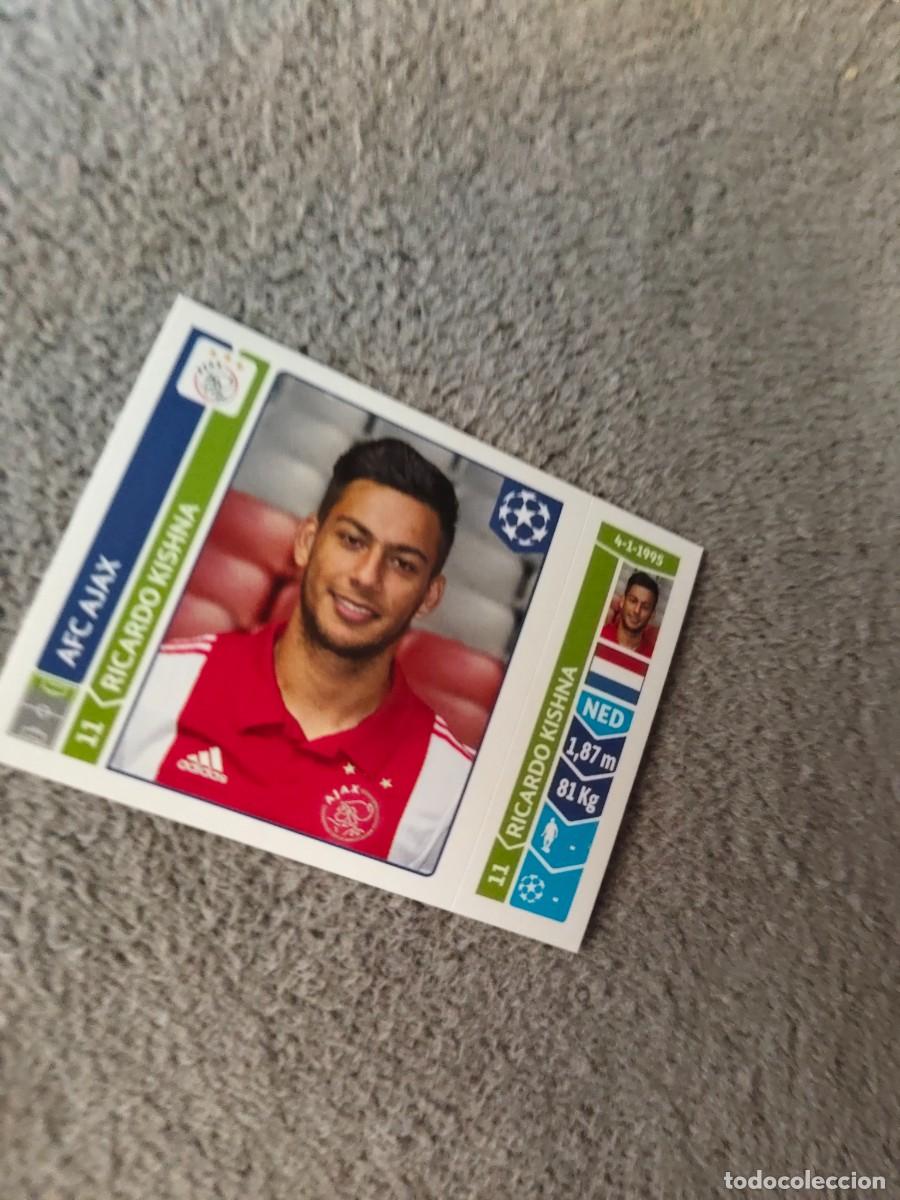 Cromos de f&uacute;tbol: 468 CHAMPIONS LEAGUE 2014 15 RICARDO KISHNA AFC AJAX STICKER PANINI 14 2015 UCL AAM