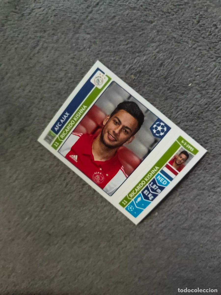 Cromos de f&uacute;tbol: 468 CHAMPIONS LEAGUE 2014 15 RICARDO KISHNA AFC AJAX STICKER PANINI 14 2015 UCL AAM