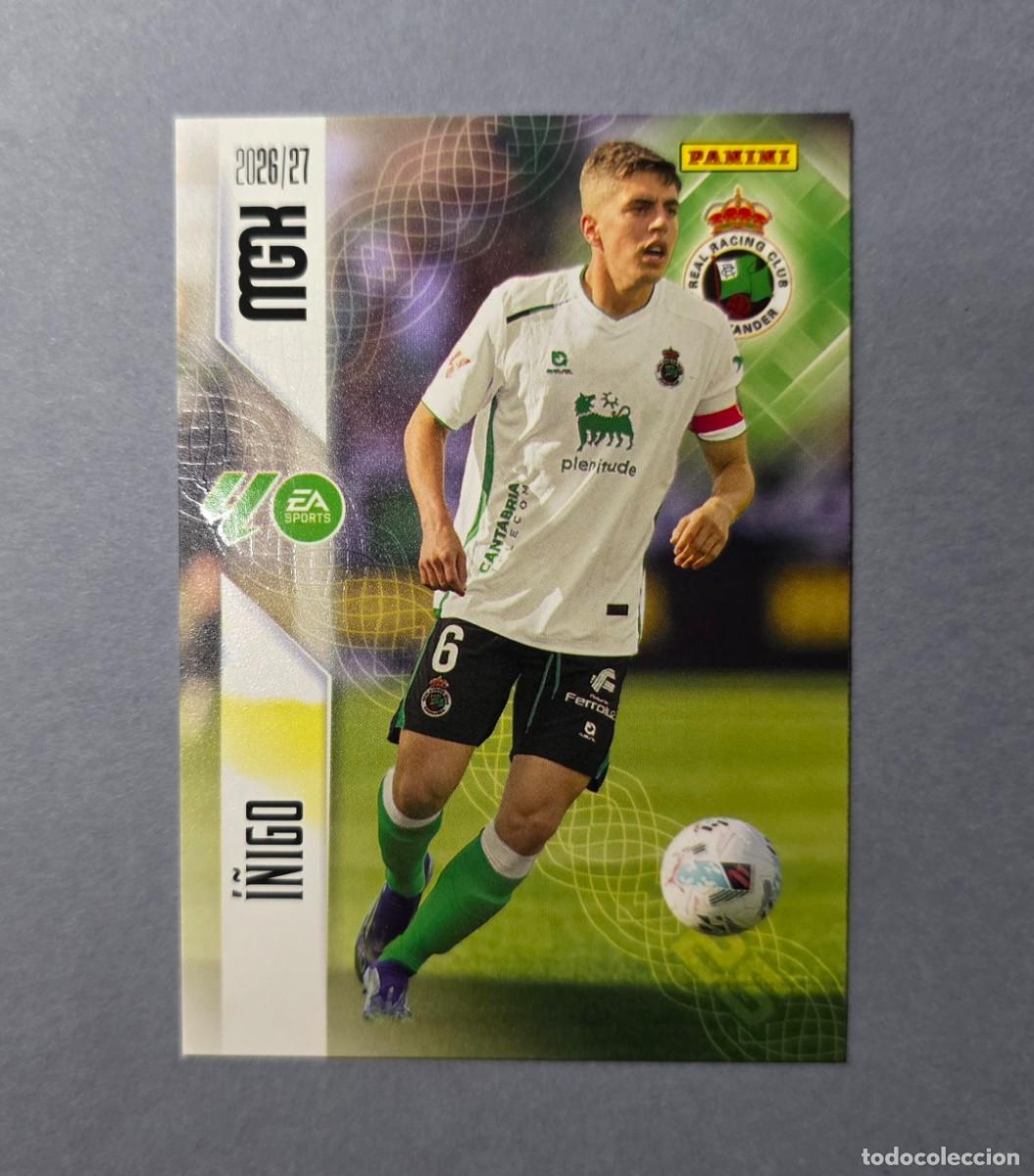 Cromos de f&uacute;tbol: 282 &Iacute;&Ntilde;IGO - RACING SANTANDER - MEGACRACKS 2026-27 - MGK 26/27 (NUEVO)