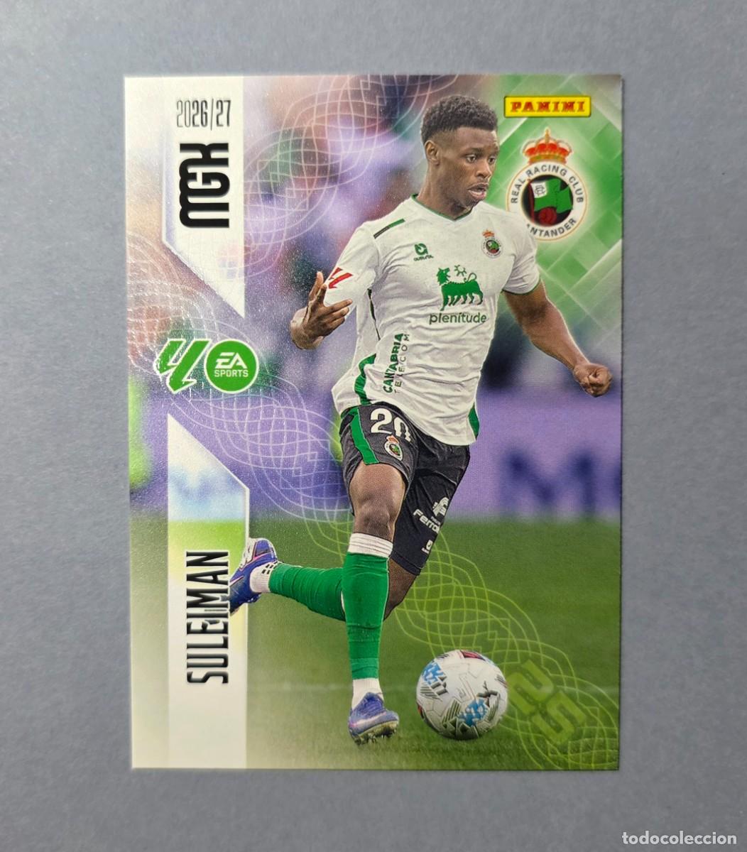 Football Stickers: 284 SULEIMAN - RACING SANTANDER - MEGACRACKS 2026-27 - MGK 26/27 (NUEVO)
