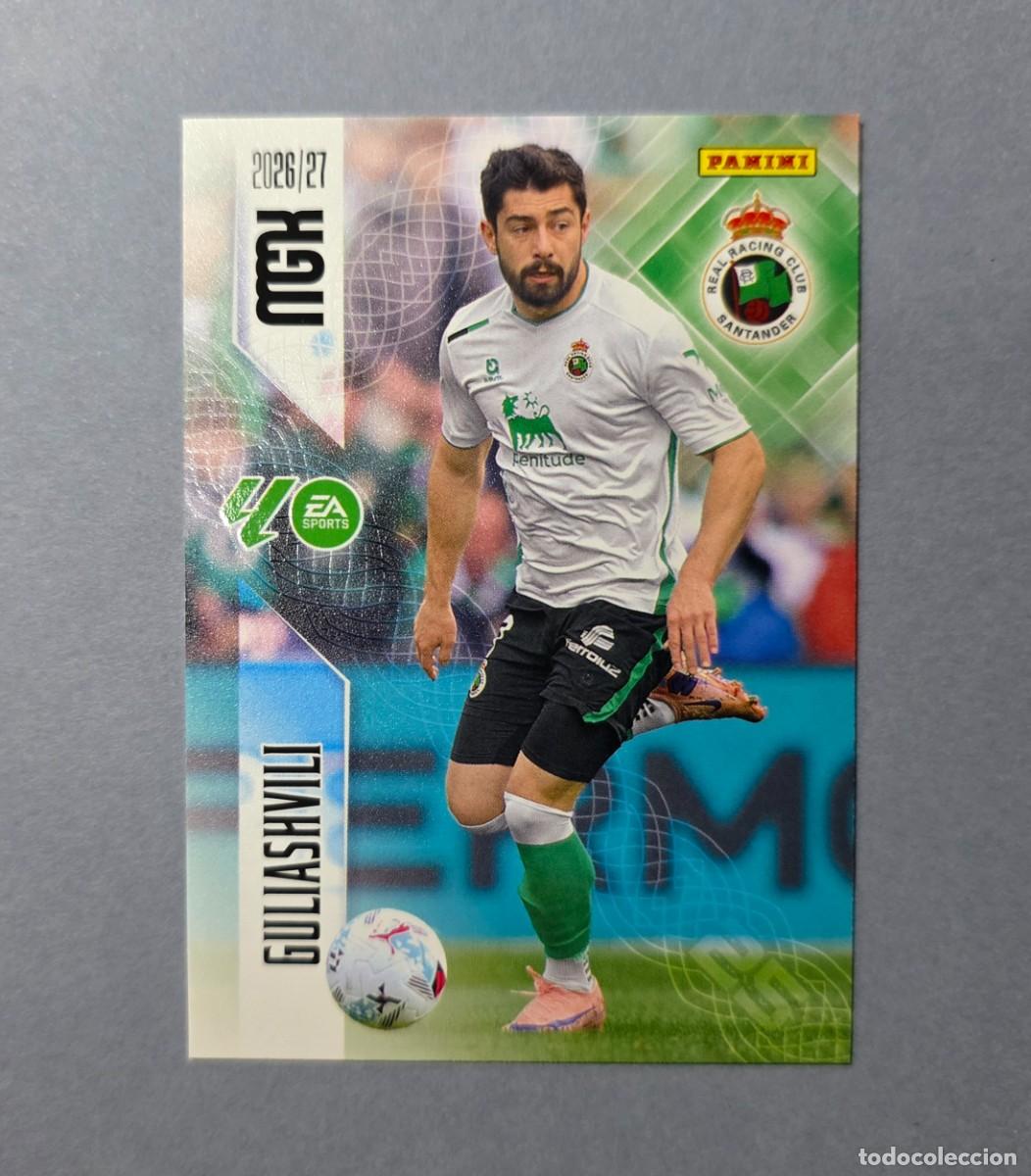 Cromos de Futebol: 286 GULIASHVILI - RACING SANTANDER - MEGACRACKS 2026-27 - MGK 26/27 (NUEVO)