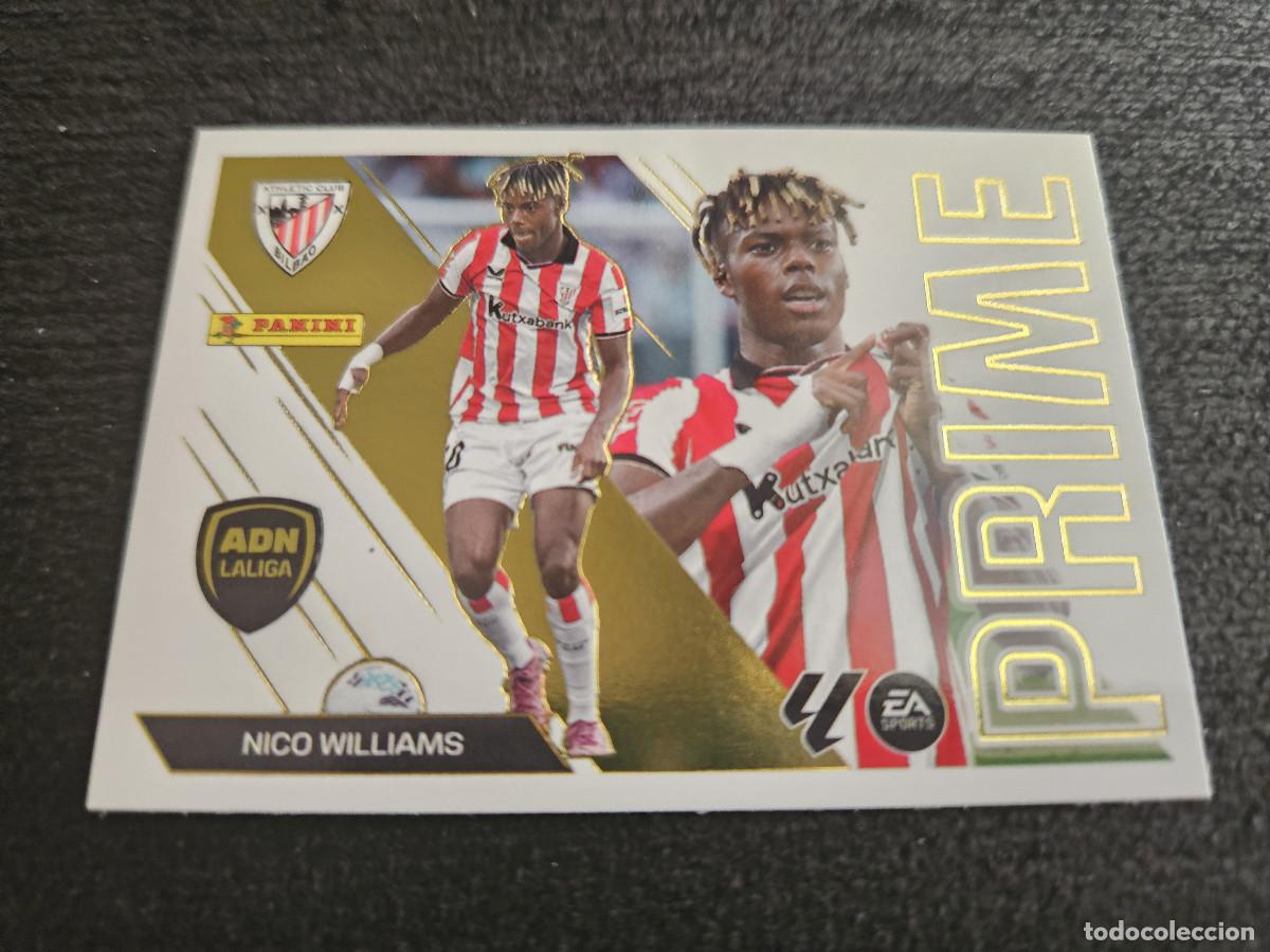 Football Stickers: LIGA ESTE 2026 2027 26 27 NICO WILLIAMS ATHLETIC ADN PRIME N&ordm; 10