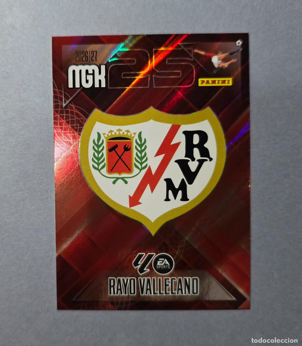 Football Stickers: 289 ESCUDO - RAYO VALLECANO - MEGACRACKS 2026-27 - MGK 26/27 (NUEVO)