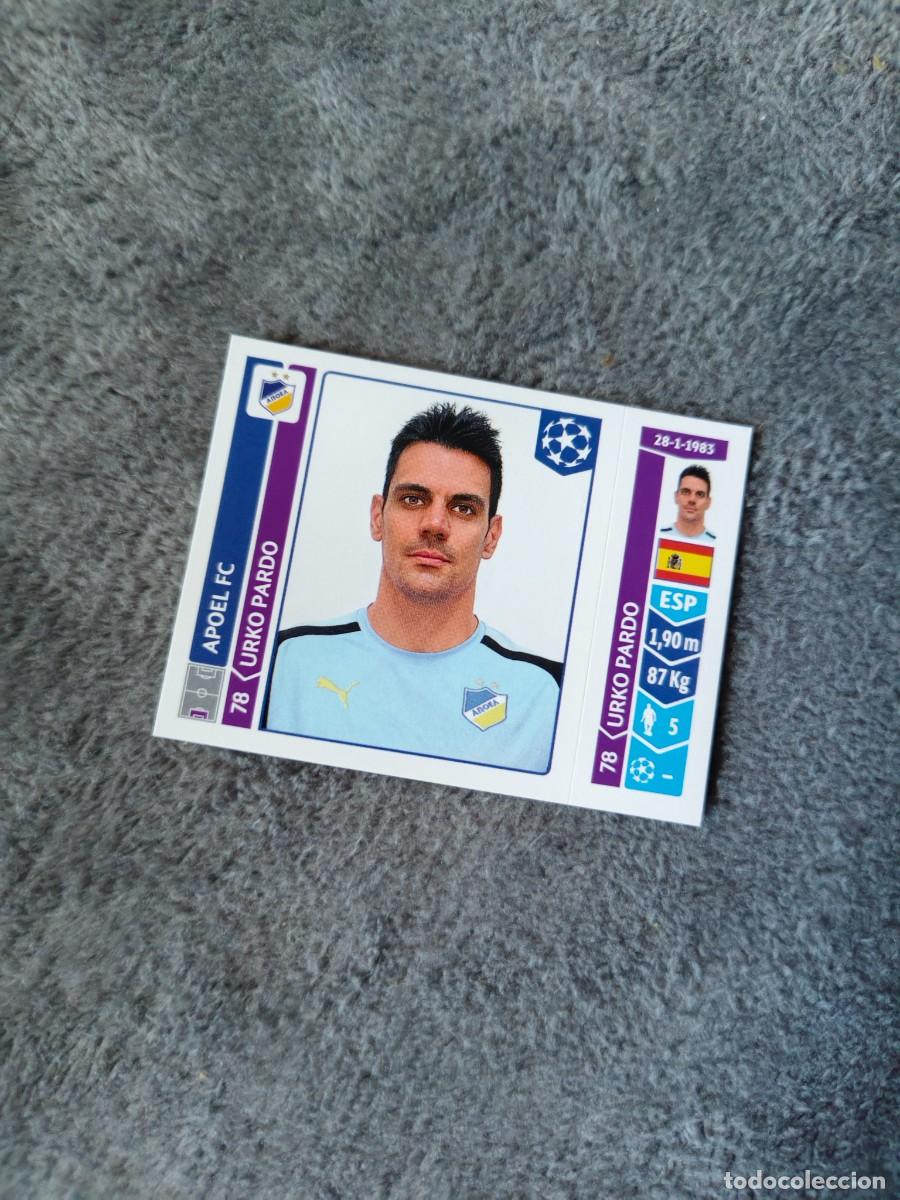 Football Stickers: 471 CHAMPIONS LEAGUE 2014 15 URKO PARDO APOEL FC STICKER PANINI 14 2015 UCL AAM