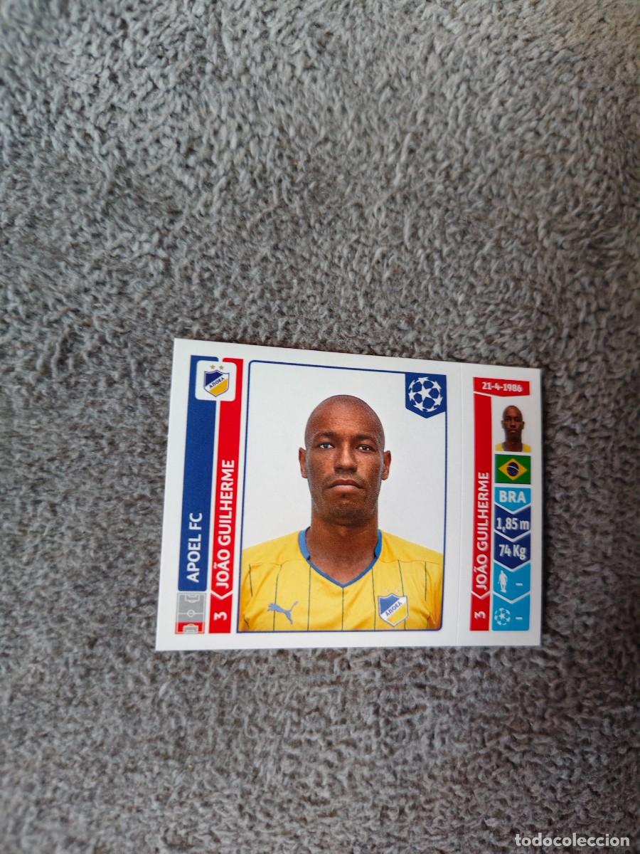 Football Stickers: 473 CHAMPIONS LEAGUE 2014 15 JO&Atilde;O GUILHERME APOEL FC STICKER PANINI 14 2015 UCL AAM