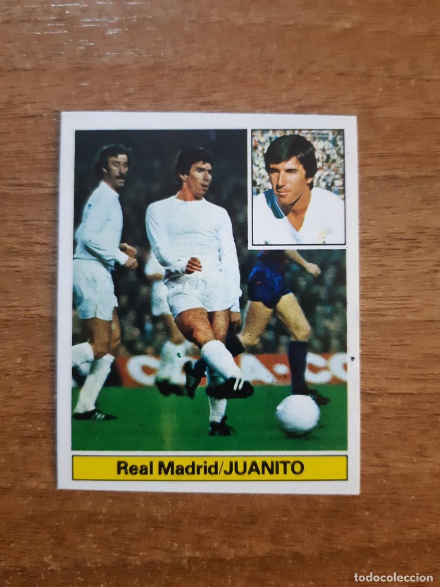 Football Stickers: Juanito (Real Madrid) liga 81-82 ESTE. Nunca pegado