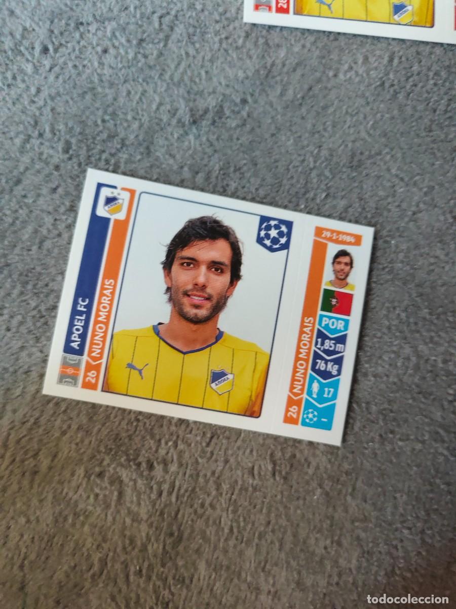 Football Stickers: 476 CHAMPIONS LEAGUE 2014 15 NUNO MORAIS APOEL FC STICKER PANINI 14 2015 UCL AAM