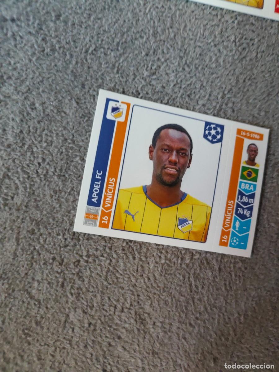 Football Stickers: 477 CHAMPIONS LEAGUE 2014 15 VIN&Iacute;CIUS APOEL FC STICKER PANINI 14 2015 UCL AAM