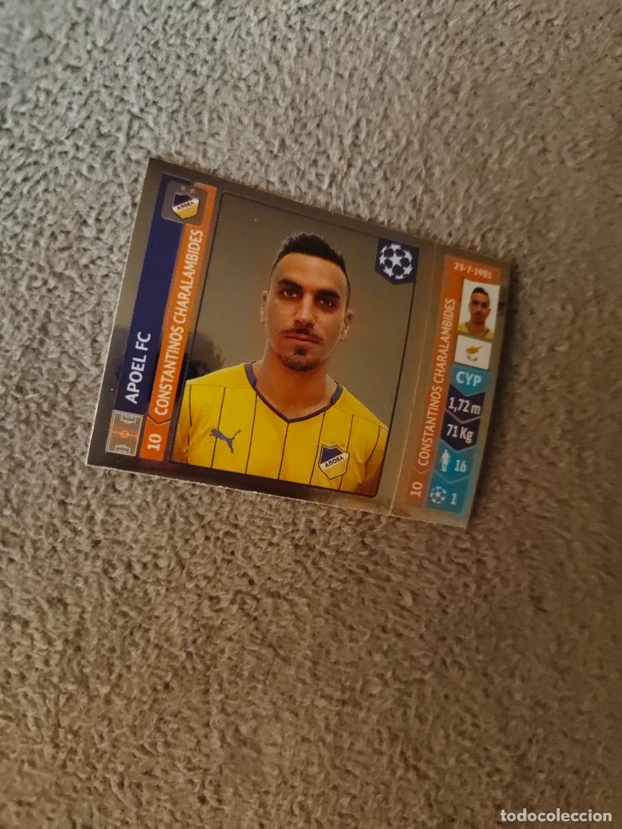 Football Stickers: 478 CHAMPIONS LEAGUE 2014 15 CONSTANTINOS CHARALAMBIDES APOEL FC STICKER PANINI 14 2015 UCL AAM