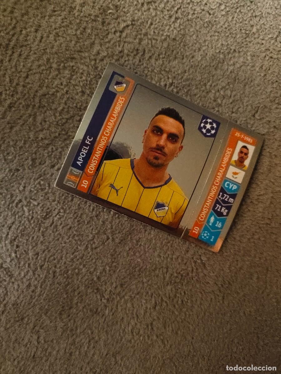 Football Stickers: 478 CHAMPIONS LEAGUE 2014 15 CONSTANTINOS CHARALAMBIDES APOEL FC STICKER PANINI 14 2015 UCL AAM