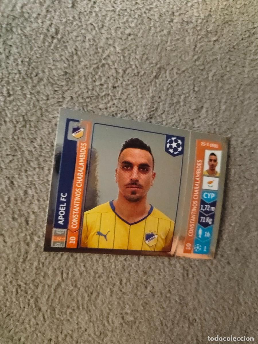 Football Stickers: 478 CHAMPIONS LEAGUE 2014 15 CONSTANTINOS CHARALAMBIDES APOEL FC STICKER PANINI 14 2015 UCL AAM