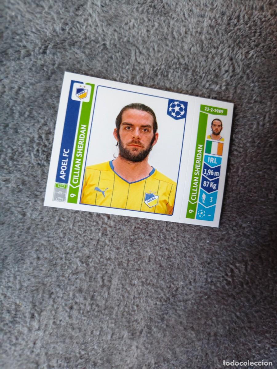 Football Stickers: 481 CHAMPIONS LEAGUE 2014 15 CILLIAN SHERIDAN APOEL FC STICKER PANINI 14 2015 UCL AAM