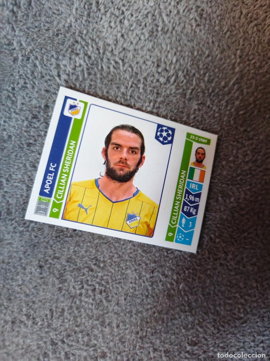 Football Stickers: 481 CHAMPIONS LEAGUE 2014 15 CILLIAN SHERIDAN APOEL FC STICKER PANINI 14 2015 UCL AAM