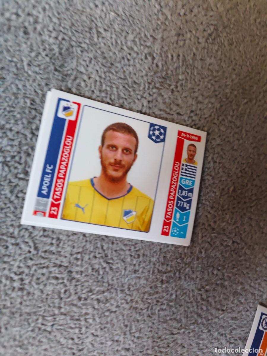 Football Stickers: 483 CHAMPIONS LEAGUE 2014 15 TASOS PAPAZOGLOU APOEL FC STICKER PANINI 14 2015 UCL AAM
