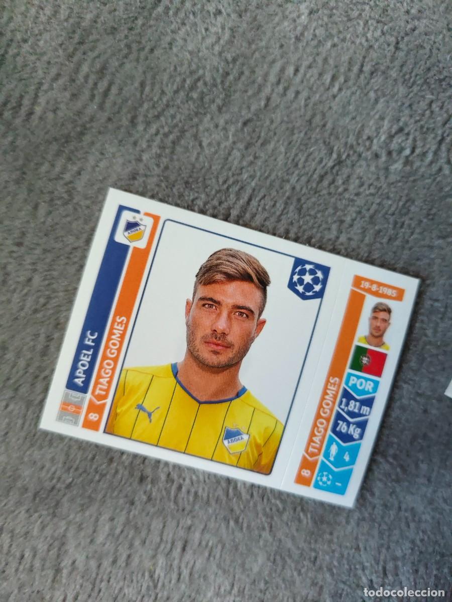 Fu&szlig;ball-Sticker: 485 CHAMPIONS LEAGUE 2014 15 TIAGO GOMES APOEL FC STICKER PANINI 14 2015 UCL AAM