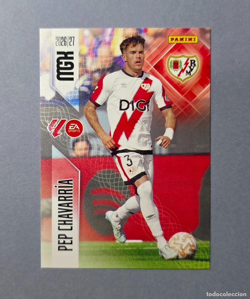 Fu&szlig;ball-Sticker: 297 PEP CHAVARR&Iacute;A - RAYO VALLECANO - MEGACRACKS 2026-27 - MGK 26/27 (NUEVO)