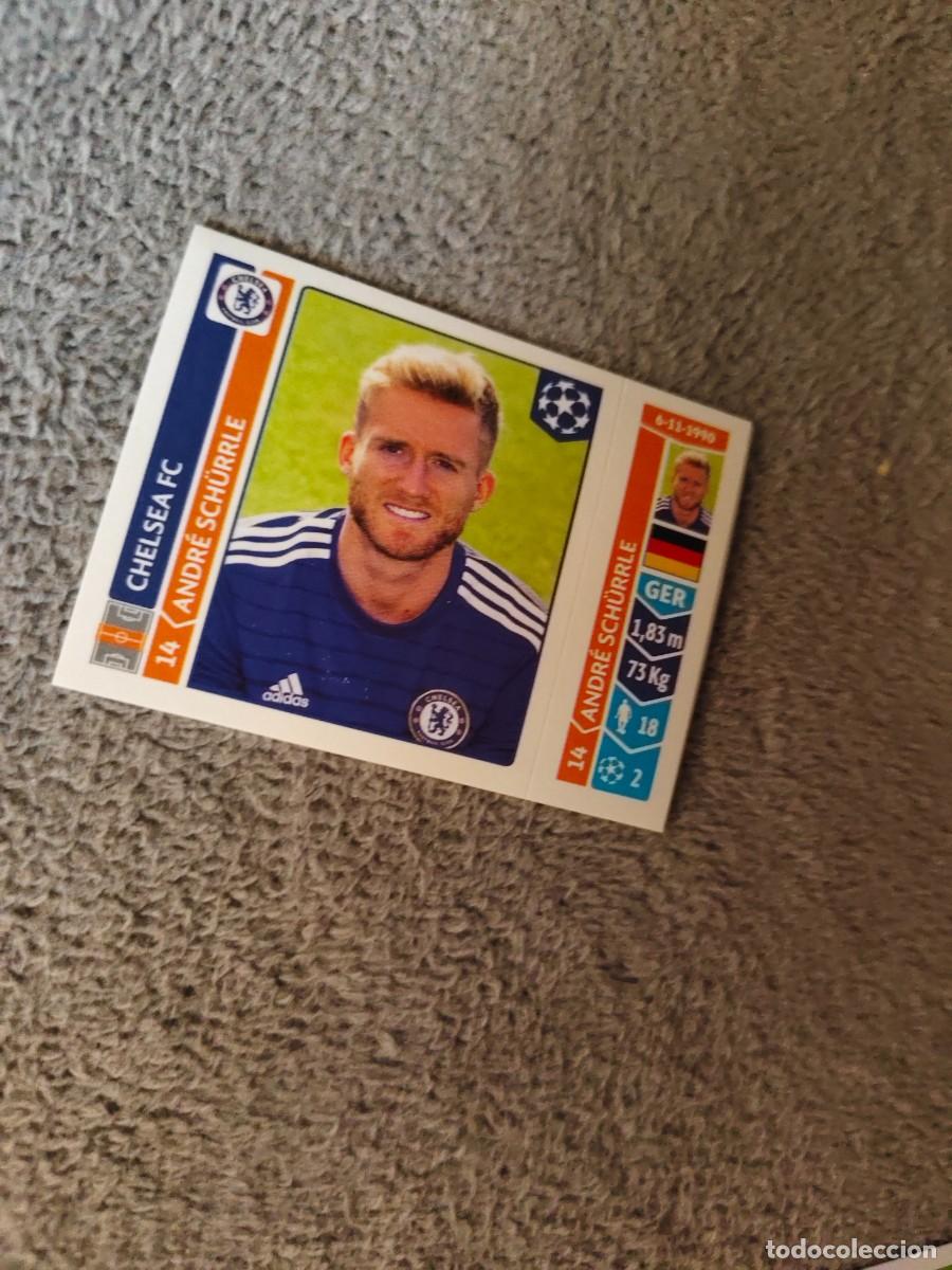 Fu&szlig;ball-Sticker: 496 CHAMPIONS LEAGUE 2014 15 ANDR&Eacute; SCH&Uuml;RRLE CHELSEA FC STICKER PANINI 14 2015 UCL AAM