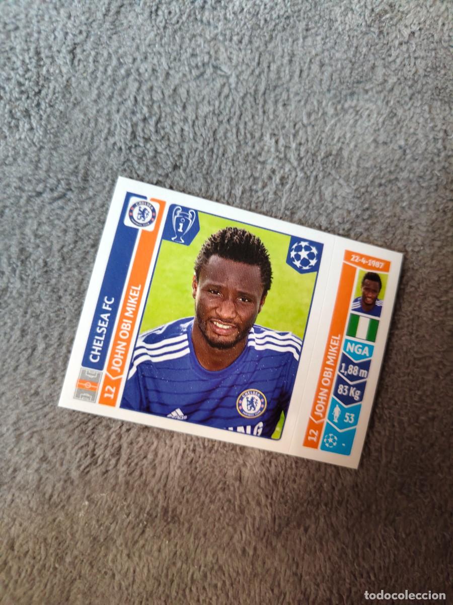 Fu&szlig;ball-Sticker: 502 CHAMPIONS LEAGUE 2014 15 JOHN OBI MIKEL CHELSEA FC STICKER PANINI 14 2015 UCL AAM