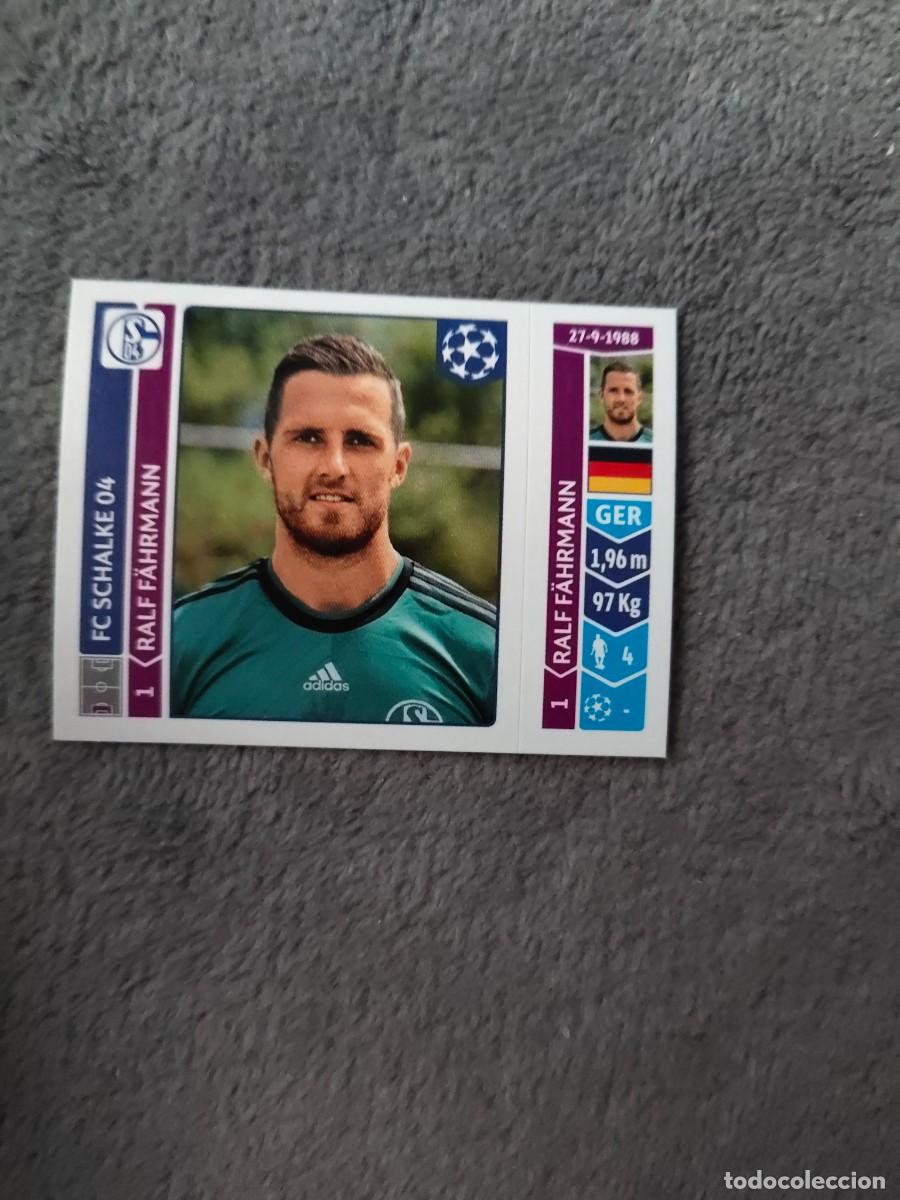 Football Stickers: 507 CHAMPIONS LEAGUE 2014 15 RALF F&Auml;HRMANN FC SCHALKE 04 STICKER PANINI 14 2015 UCL AAM