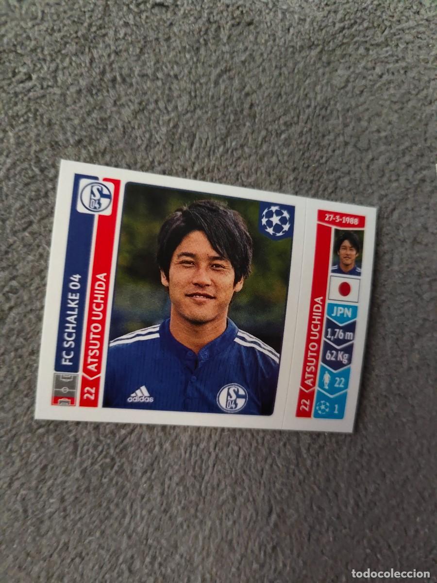 Football Stickers: 508 CHAMPIONS LEAGUE 2014 15 ATSUTO UCHIDA FC SCHALKE 04 STICKER PANINI 14 2015 UCL AAM