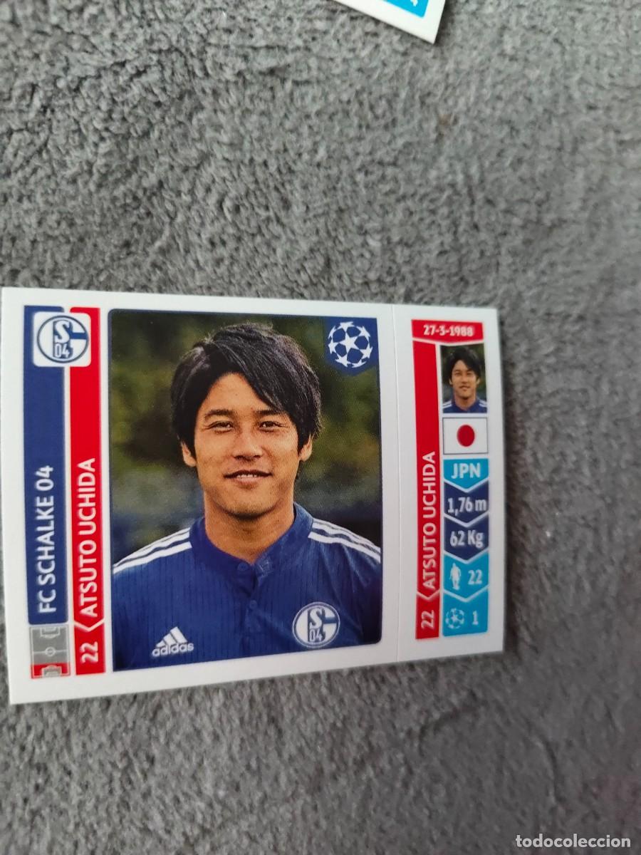 Football Stickers: 508 CHAMPIONS LEAGUE 2014 15 ATSUTO UCHIDA FC SCHALKE 04 STICKER PANINI 14 2015 UCL AAM