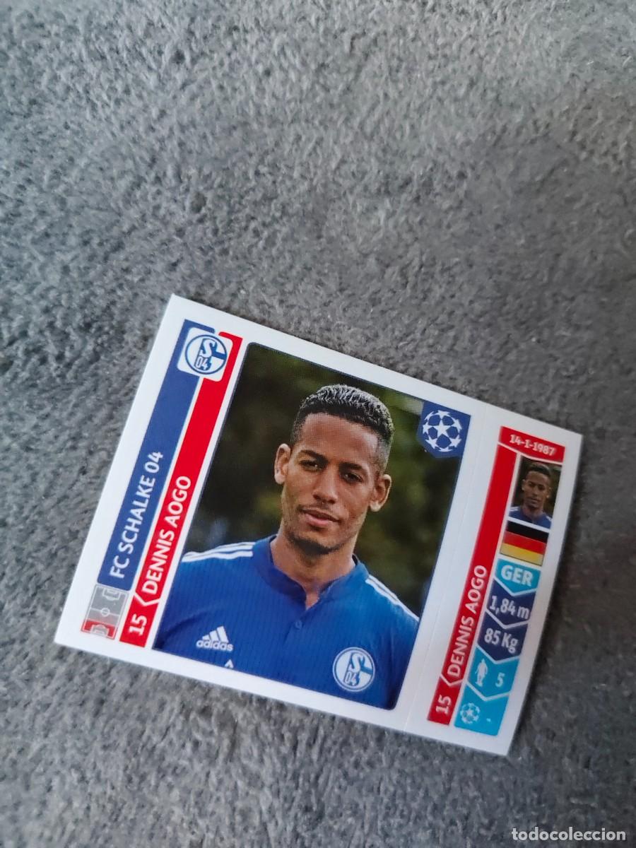 Football Stickers: 511 CHAMPIONS LEAGUE 2014 15 DENNIS AOGO FC SCHALKE 04 STICKER PANINI 14 2015 UCL AAM