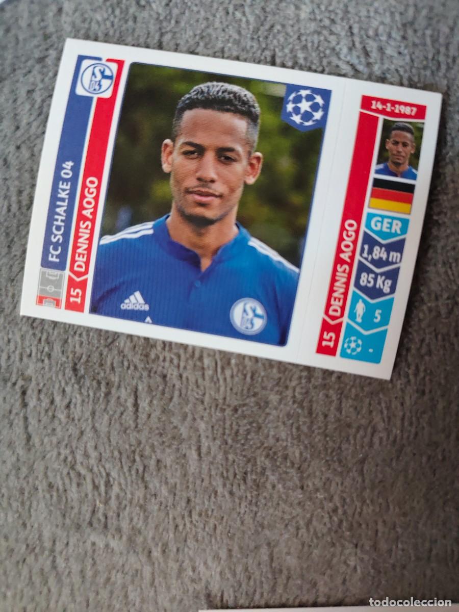 Football Stickers: 511 CHAMPIONS LEAGUE 2014 15 DENNIS AOGO FC SCHALKE 04 STICKER PANINI 14 2015 UCL AAM