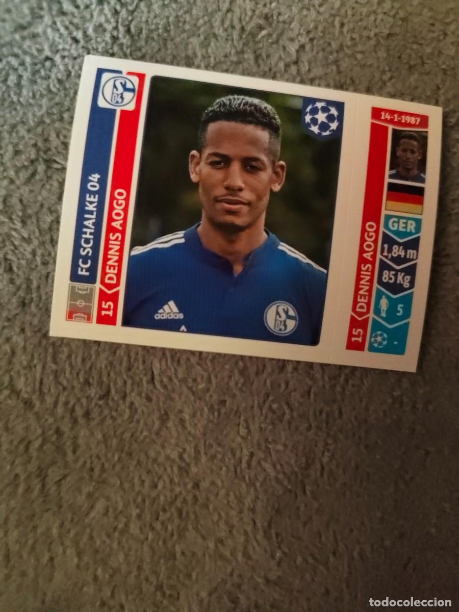 Football Stickers: 511 CHAMPIONS LEAGUE 2014 15 DENNIS AOGO FC SCHALKE 04 STICKER PANINI 14 2015 UCL AAM