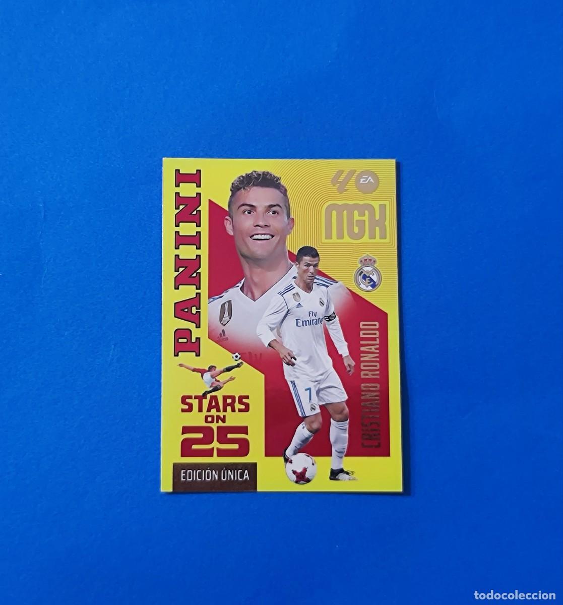 Football Stickers: Megacracks 2026 2027 / 26 27 Cristiano Ronaldo STARS ON 25 Edici&oacute;n &Uacute;nica Real Madrid