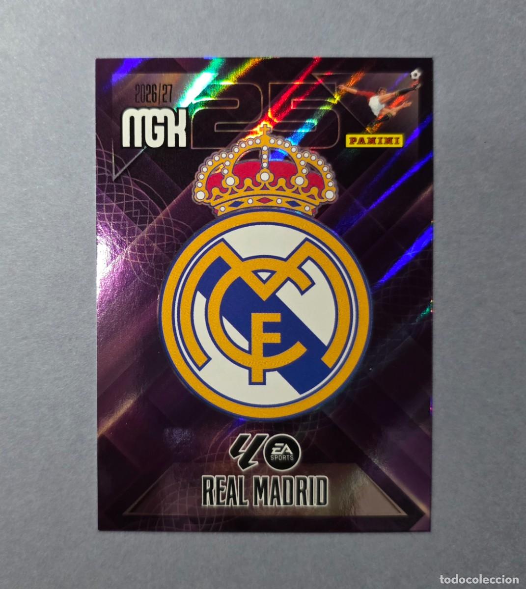 Cromos de f&uacute;tbol: 217 ESCUDO - REAL MADRID - MEGACRACKS 2026-27 - MGK 26/27 (NUEVO)