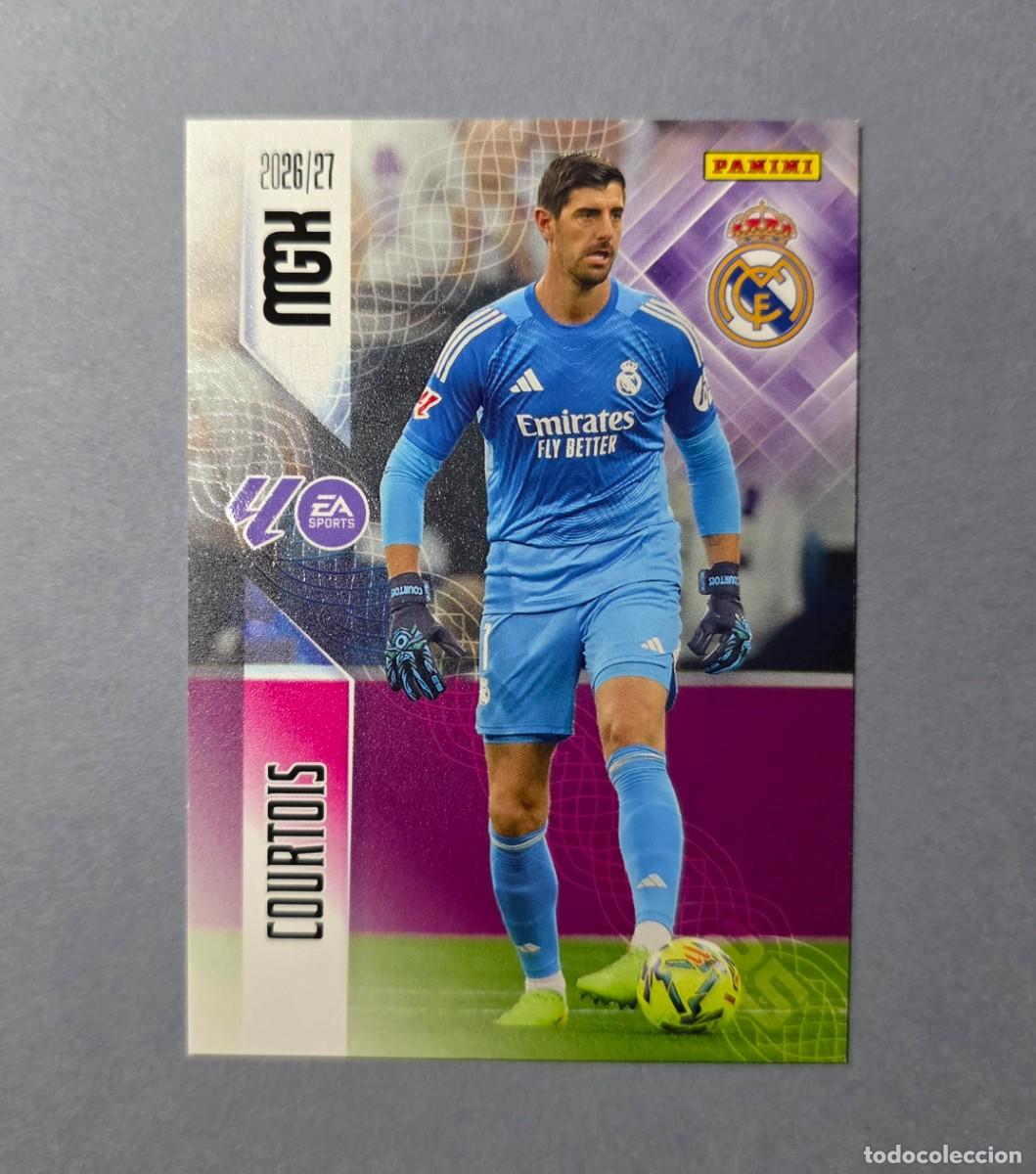 Cromos de f&uacute;tbol: 218 COURTOIS - REAL MADRID - MEGACRACKS 2026-27 - MGK 26/27 (NUEVO)