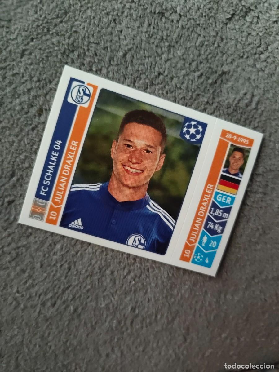 Cromos de f&uacute;tbol: 516 CHAMPIONS LEAGUE 2014 15 JULIAN DRAXLER FC SCHALKE 04 STICKER PANINI 14 2015 UCL AAM