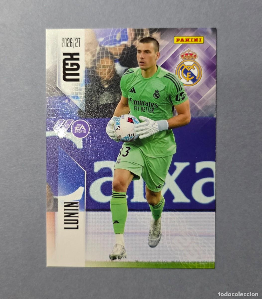 Cromos de f&uacute;tbol: 219 LUNIN - REAL MADRID - MEGACRACKS 2026-27 - MGK 26/27 (NUEVO)