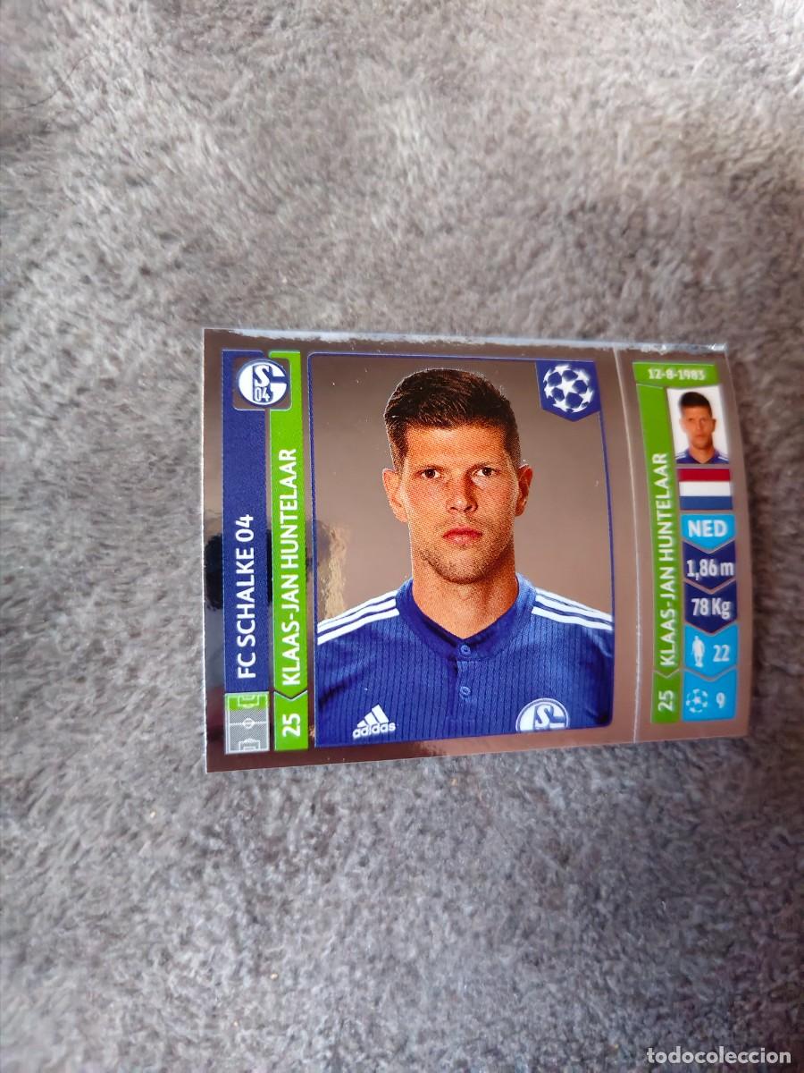 Cromos de f&uacute;tbol: 517 CHAMPIONS LEAGUE 2014 15 KLAAS-JAN HUNTELAAR FC SCHALKE 04 STICKER PANINI 14 2015 UCL AAM
