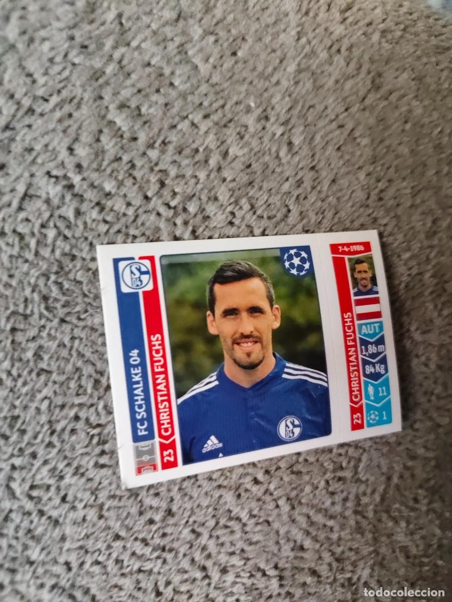 Cromos de f&uacute;tbol: 520 CHAMPIONS LEAGUE 2014 15 CHRISTIAN FUCHS FC SCHALKE 04 STICKER PANINI 14 2015 UCL AAM