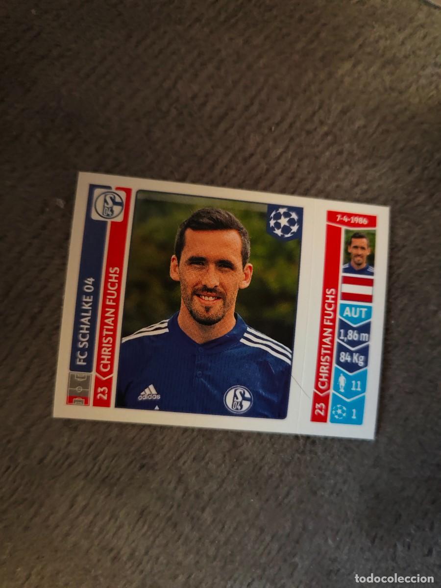 Cromos de f&uacute;tbol: 520 CHAMPIONS LEAGUE 2014 15 CHRISTIAN FUCHS FC SCHALKE 04 STICKER PANINI 14 2015 UCL AAM