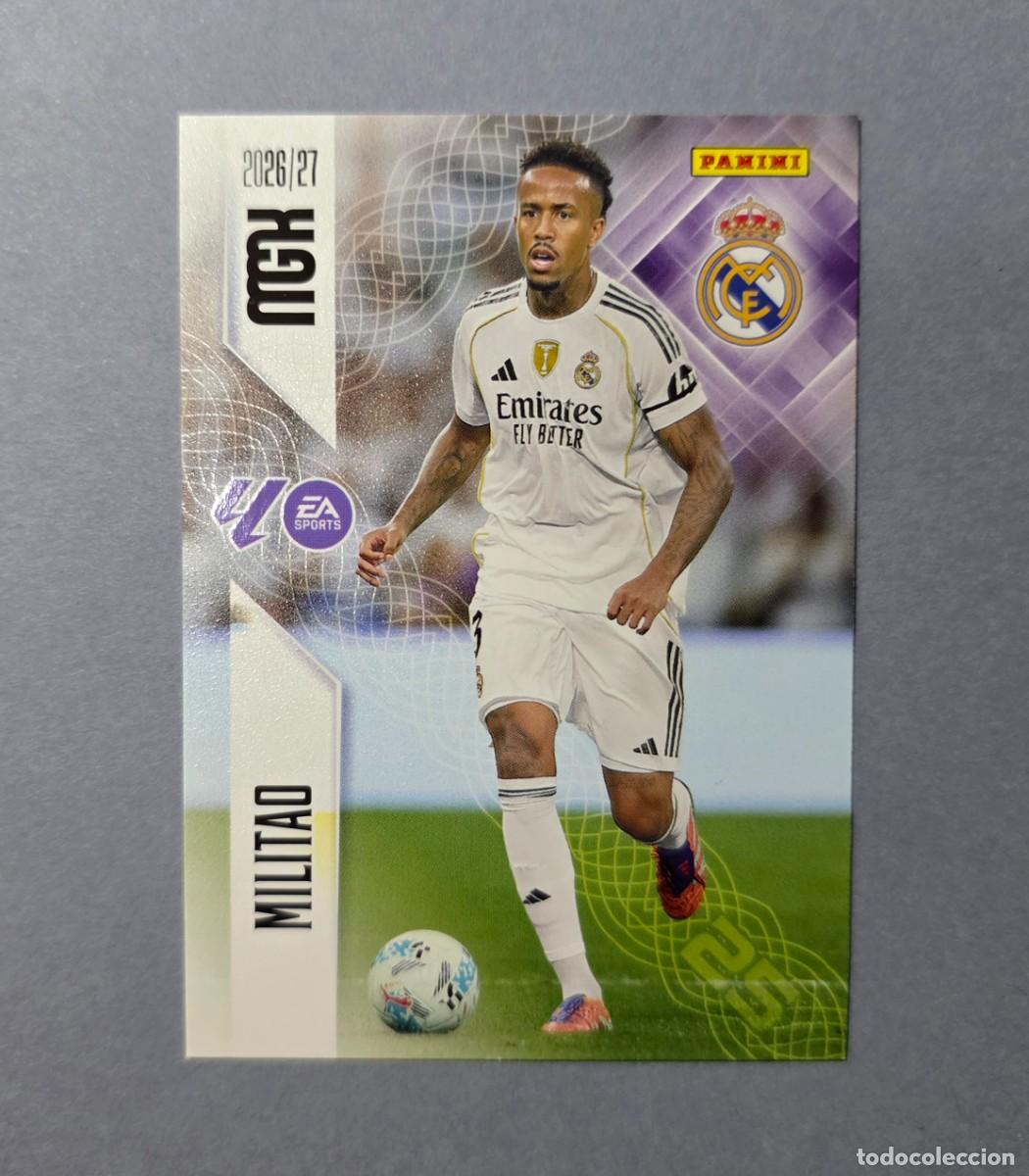 Cromos de f&uacute;tbol: 221 MILITAO - REAL MADRID - MEGACRACKS 2026-27 - MGK 26/27 (NUEVO)