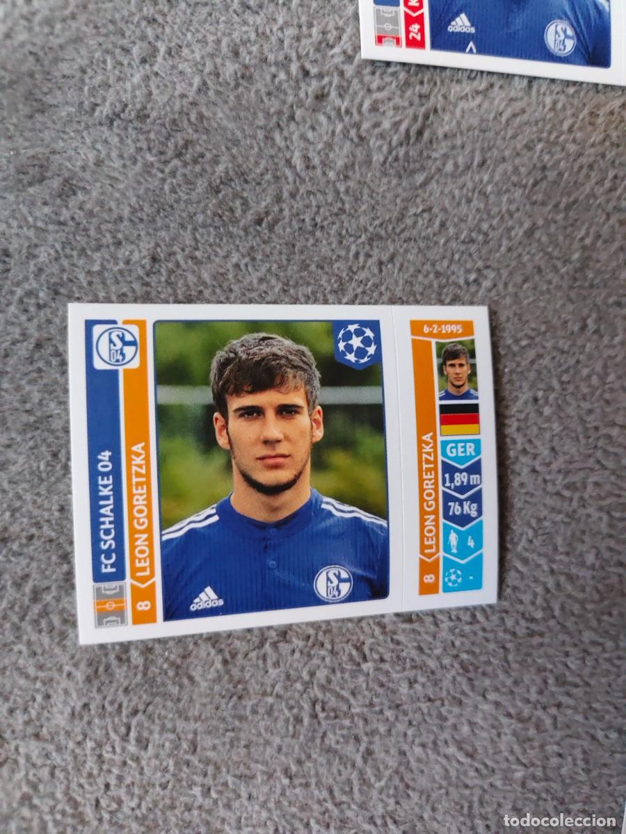Cromos de f&uacute;tbol: 522 CHAMPIONS LEAGUE 2014 15 LEON GORETZKA FC SCHALKE 04 STICKER PANINI 14 2015 UCL AAM