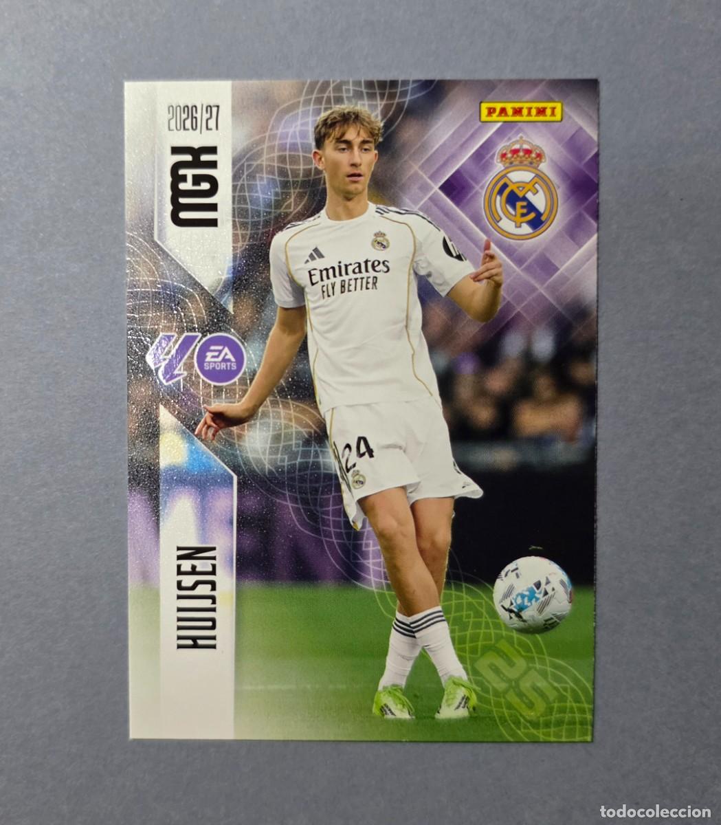 Cromos de f&uacute;tbol: 222 HUIJSEN - REAL MADRID - MEGACRACKS 2026-27 - MGK 26/27 (NUEVO)
