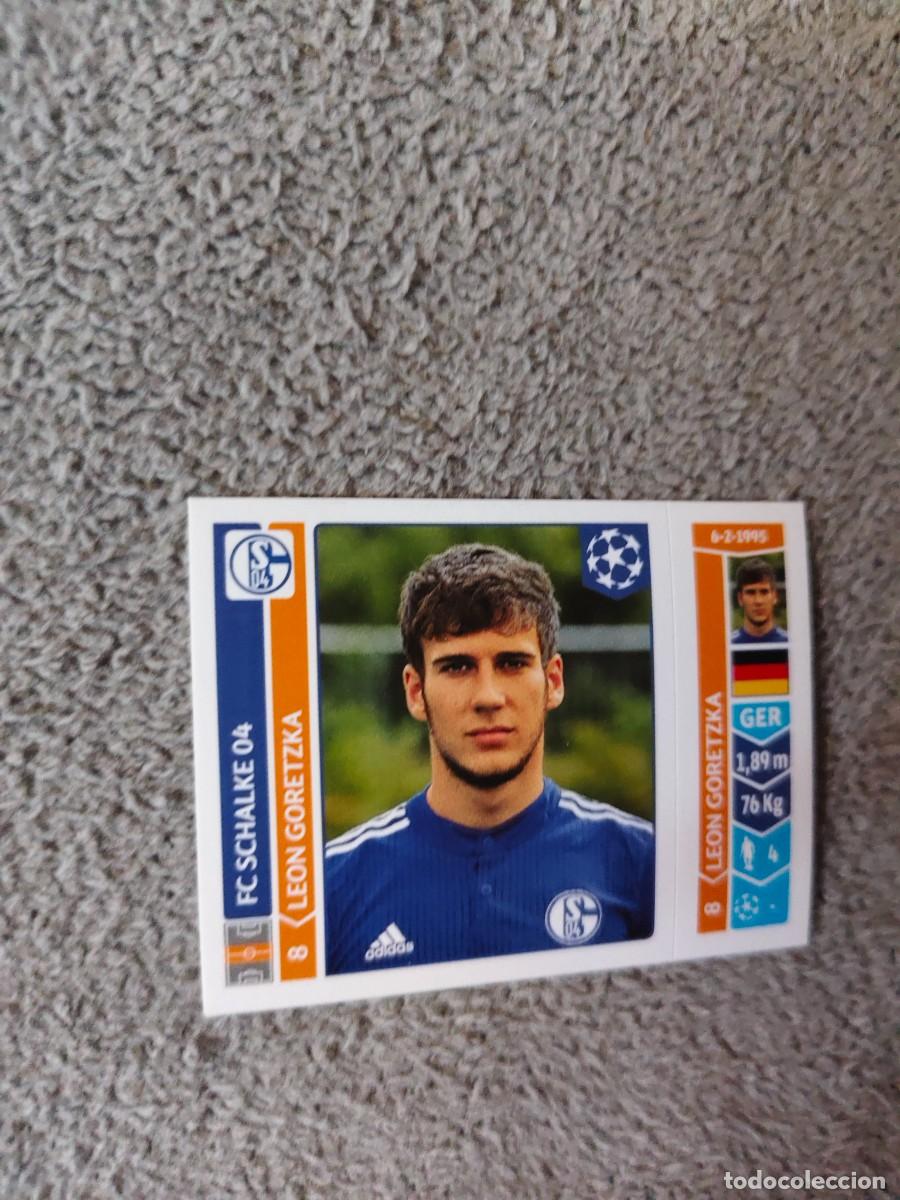 Cromos de f&uacute;tbol: 522 CHAMPIONS LEAGUE 2014 15 LEON GORETZKA ROOKIE FC SCHALKE 04 STICKER PANINI 14 2015 UCL AAM