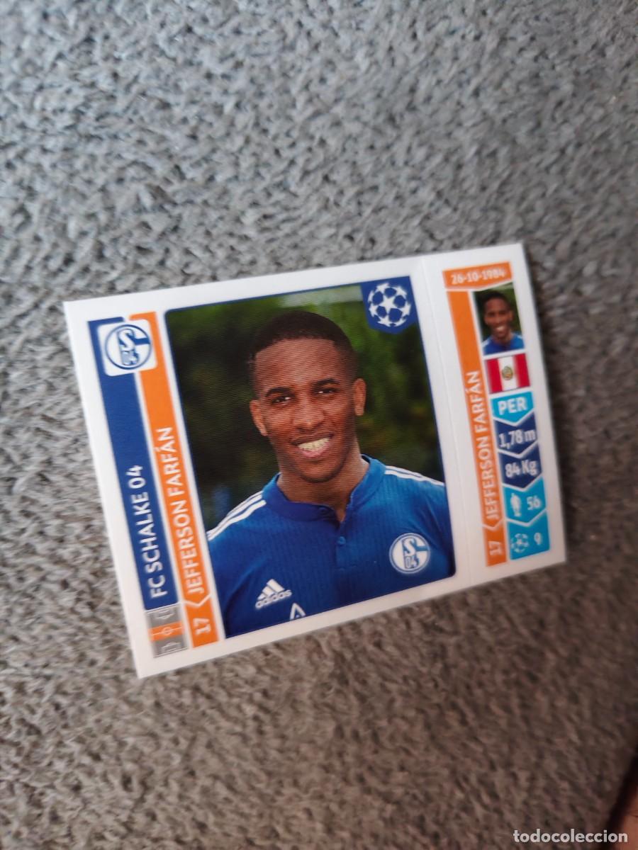 Cromos de f&uacute;tbol: 523 CHAMPIONS LEAGUE 2014 15 JEFFERSON FARF&Aacute;N FC SCHALKE 04 STICKER PANINI 14 2015 UCL AAM