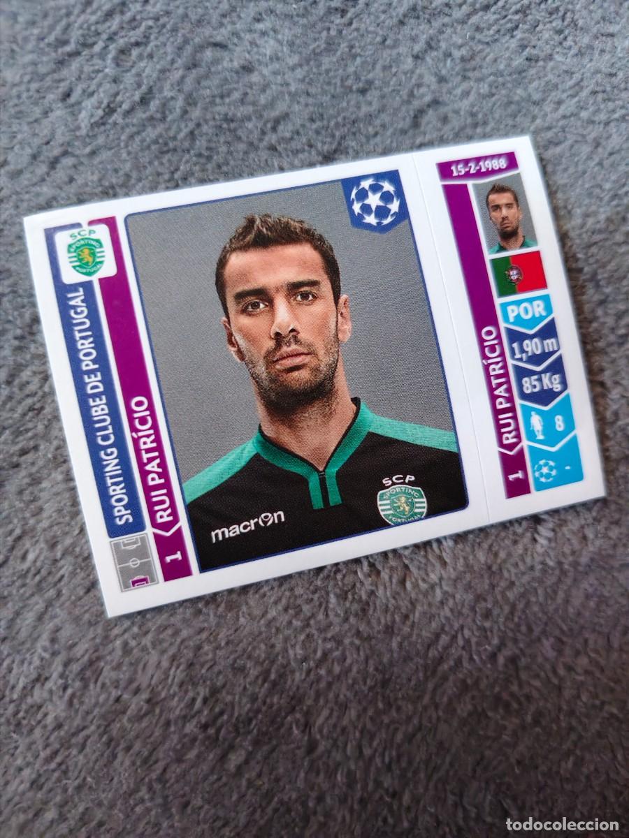 Football Stickers: 525 CHAMPIONS LEAGUE 2014 15 RUI PATR&Iacute;CIO SPORTING CLUBE DE PORTUGAL STICKER PANINI 14 2015 UCL AAM
