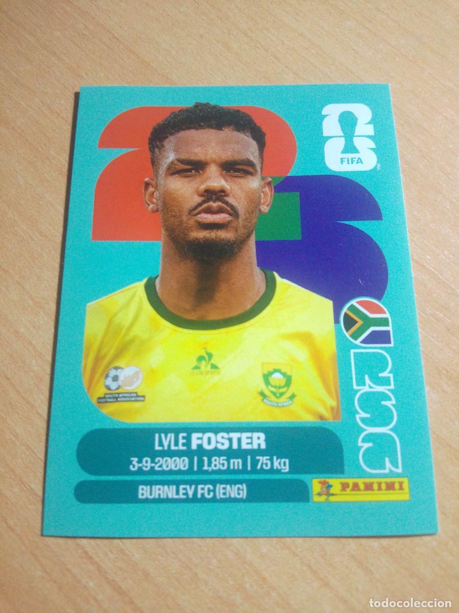 Football Stickers: RSA 17 FOSTER SUDAFRICA MUNDIAL FIFA WORLD CUP 2026 26 PANINI STICKERS NUEVO