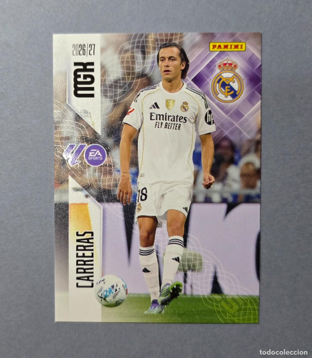 Football Stickers: 224 CARRERAS - REAL MADRID - MEGACRACKS 2026-27 - MGK 26/27 (NUEVO)