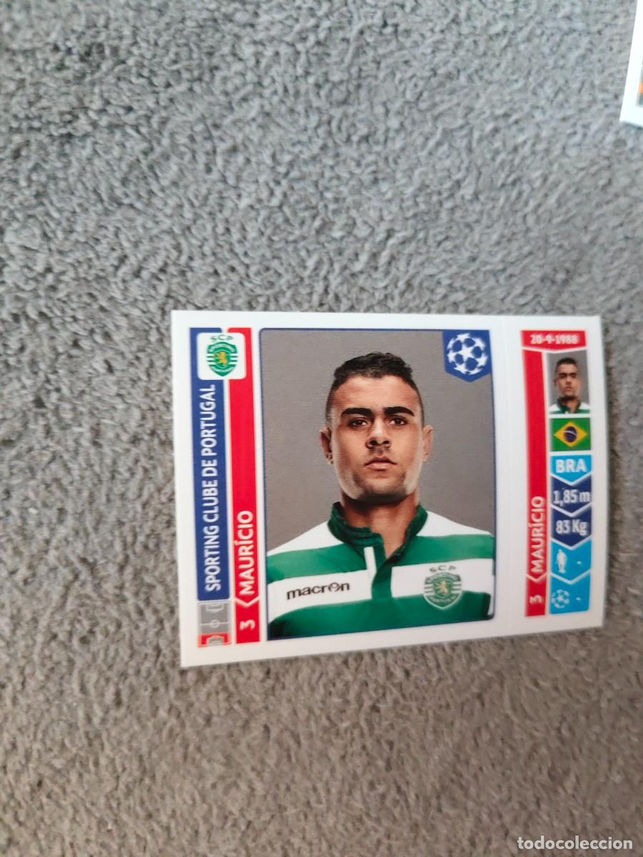 Football Stickers: 527 CHAMPIONS LEAGUE 2014 15 MAUR&Iacute;CIO SPORTING CLUBE PORTUGAL STICKER PANINI 14 2015 UCL AAM