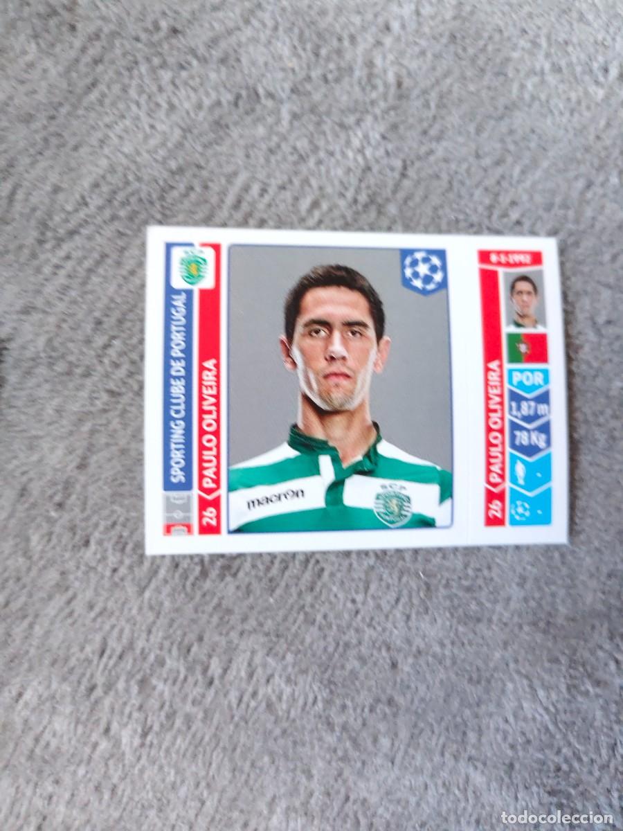 Figurine di Calcio: 537 CHAMPIONS LEAGUE 2014 15 PAULO OLIVEIRA SPORTING CLUBE PORTUGAL STICKER PANINI 14 2015 UCL AAM