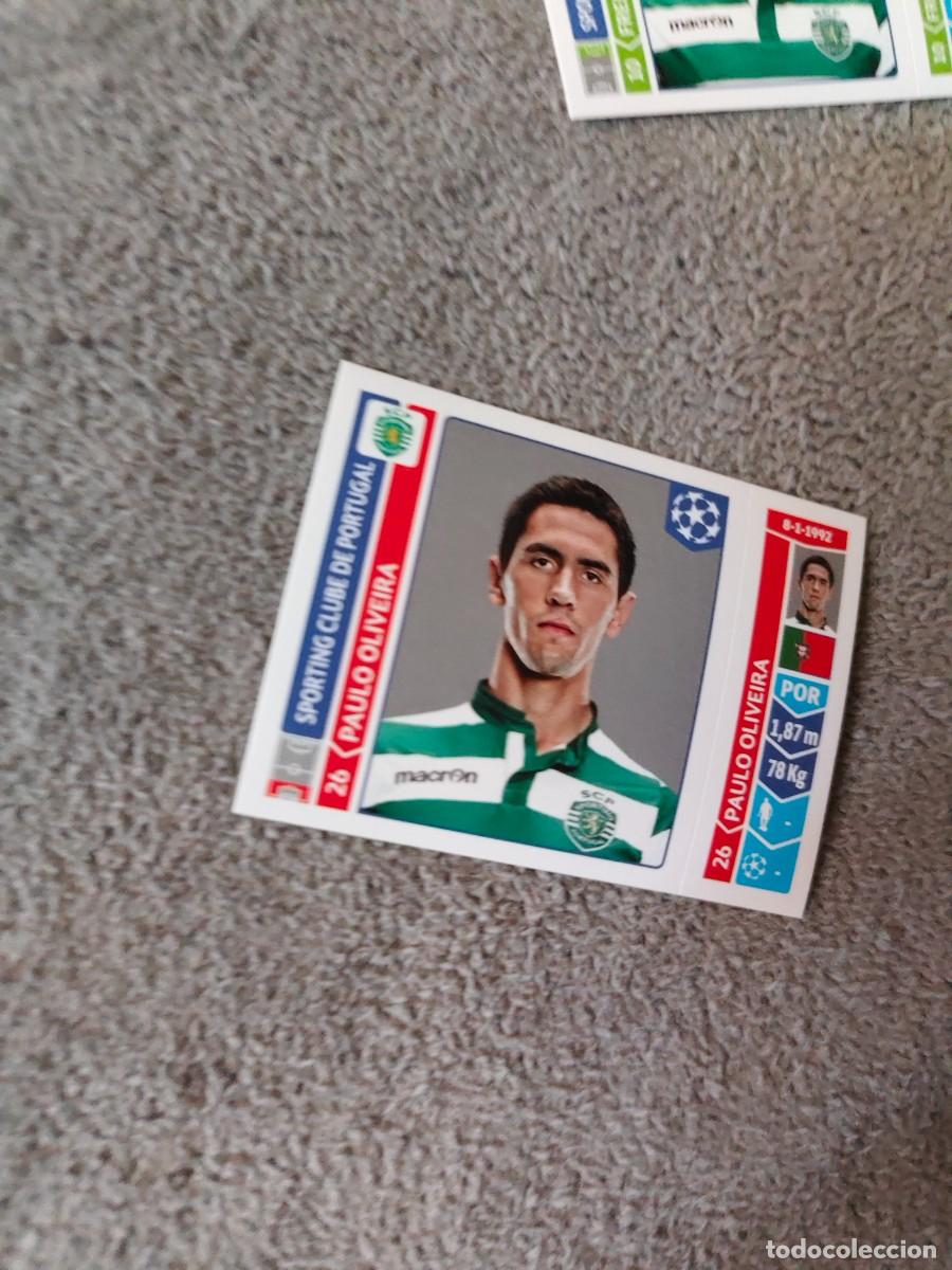 Figurine di Calcio: 537 CHAMPIONS LEAGUE 2014 15 PAULO OLIVEIRA SPORTING CLUBE PORTUGAL STICKER PANINI 14 2015 UCL AAM