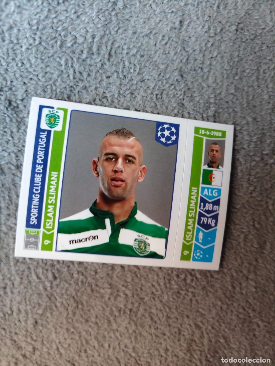 Football Stickers: 542 CHAMPIONS LEAGUE 2014 15 ISLAM SLIMANI SPORTING CLUBE PORTUGAL STICKER PANINI 14 2015 UCL AAM