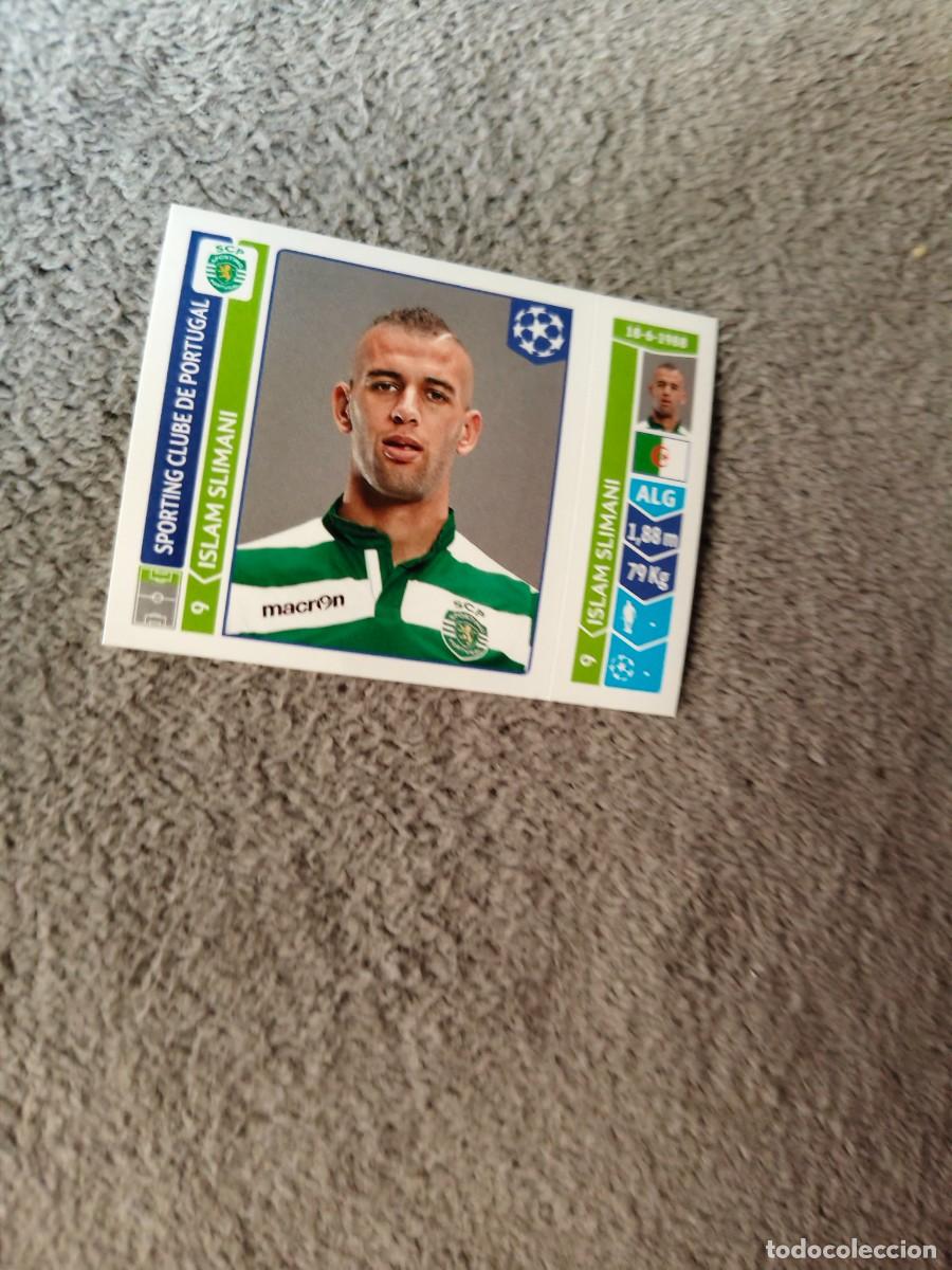 Football Stickers: 542 CHAMPIONS LEAGUE 2014 15 ISLAM SLIMANI SPORTING CLUBE PORTUGAL STICKER PANINI 14 2015 UCL AAM