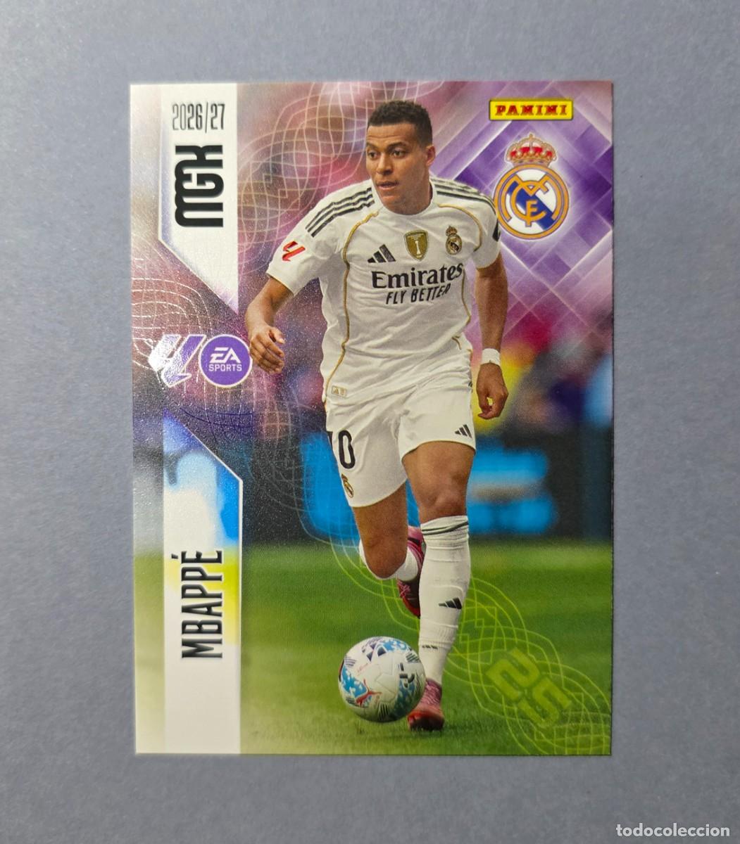 Football Stickers: 232 MBAPP&Eacute; - REAL MADRID - MEGACRACKS 2026-27 - MGK 26/27 (NUEVO)